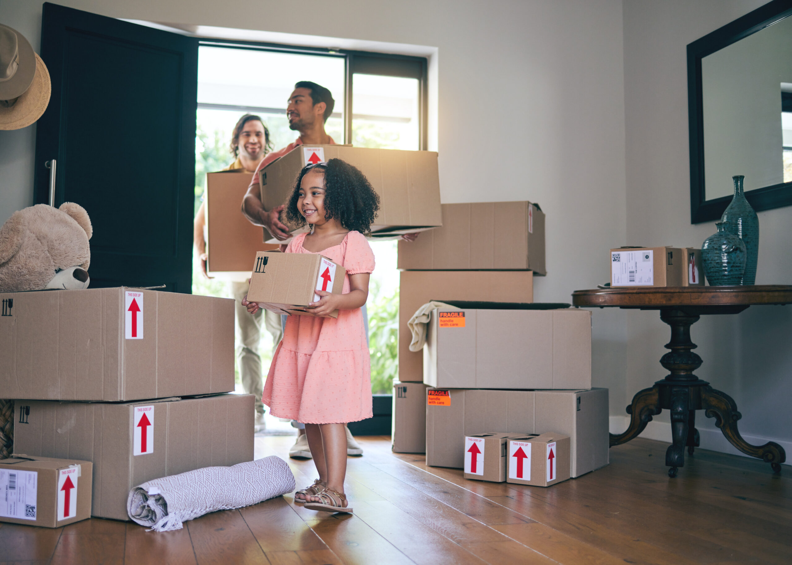Family moving house with help from Simpler Mortgages