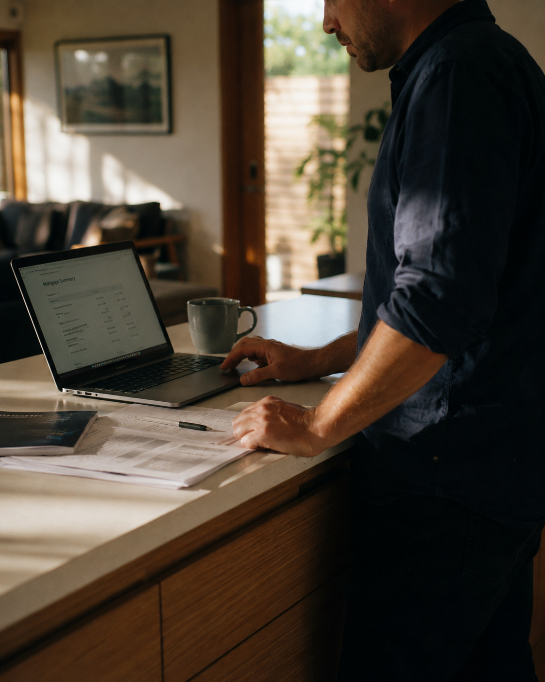 Mark, refinanced his existing mortgage with Simpler